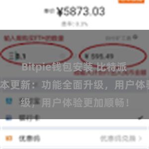 Bitpie钱包安装 比特派钱包最新版本更新：功能全面升级，用户体验更加顺畅！