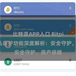 比特派APP入口 Bitpie钱包隐私保护功能深度解析：安全守护，资产保障