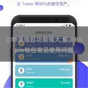 比特派钱包功能强大 解决Bitpie钱包常见使用问题