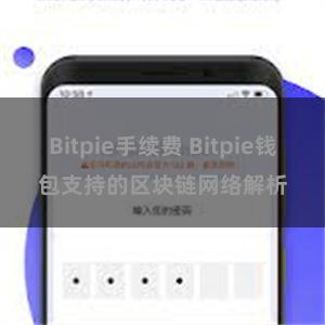 Bitpie手续费 Bitpie钱包支持的区块链网络解析