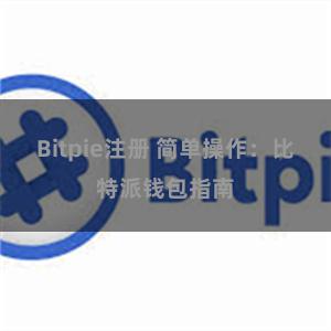Bitpie注册 简单操作：比特派钱包指南