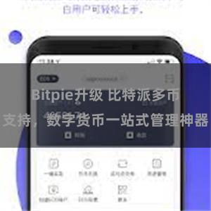 Bitpie升级 比特派多币支持，数字货币一站式管理神器