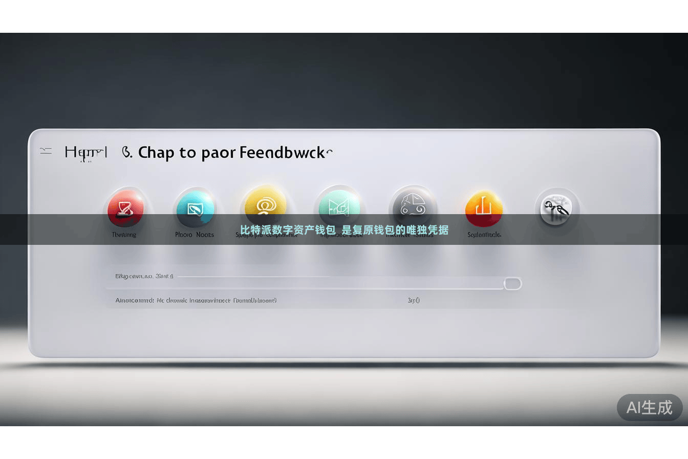 比特派数字资产钱包 是复原钱包的唯独凭据